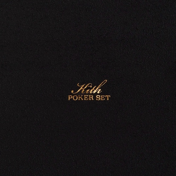 Luxury Kith Kithmas Monogram Debossed Suede Poker Set! ***NEW*** - Picture 8 of 12